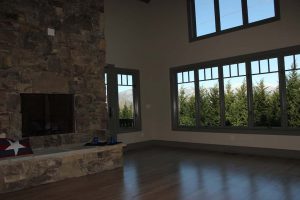 Mountain Eclectic Living Room View 1